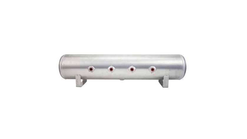 Airlift 11957 - Lufttank 15 Liter "Frontports" Ubehandlet finish