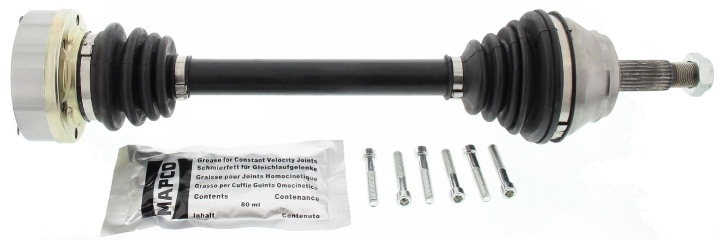 Mapco - GOLF MK1/CADDY MK1/SCIROCCO MK1 100MM FLENS - Tynnere og kortere drivaksel (Venstre)