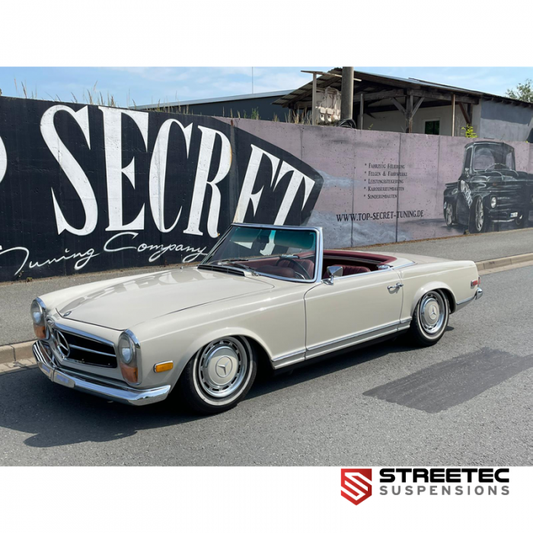 Streetec "performance" luftunderstell - Mercedes Benz S-Klasse TYPE W108, W109, W113