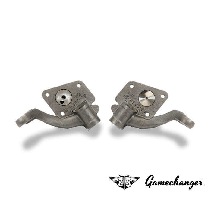 Gamechanger - Lowering steering knuckle (pair) - VW Beetle - ball joint - drum brake