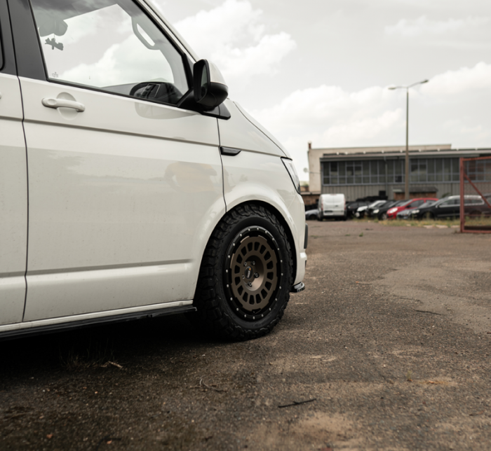STREETEC 'offroad & camping' luftunderstell - brakettmontering