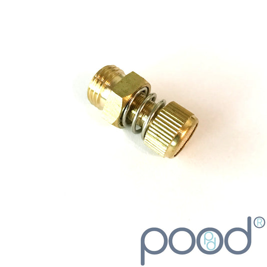 Eksosventil G1/4" Justerbar