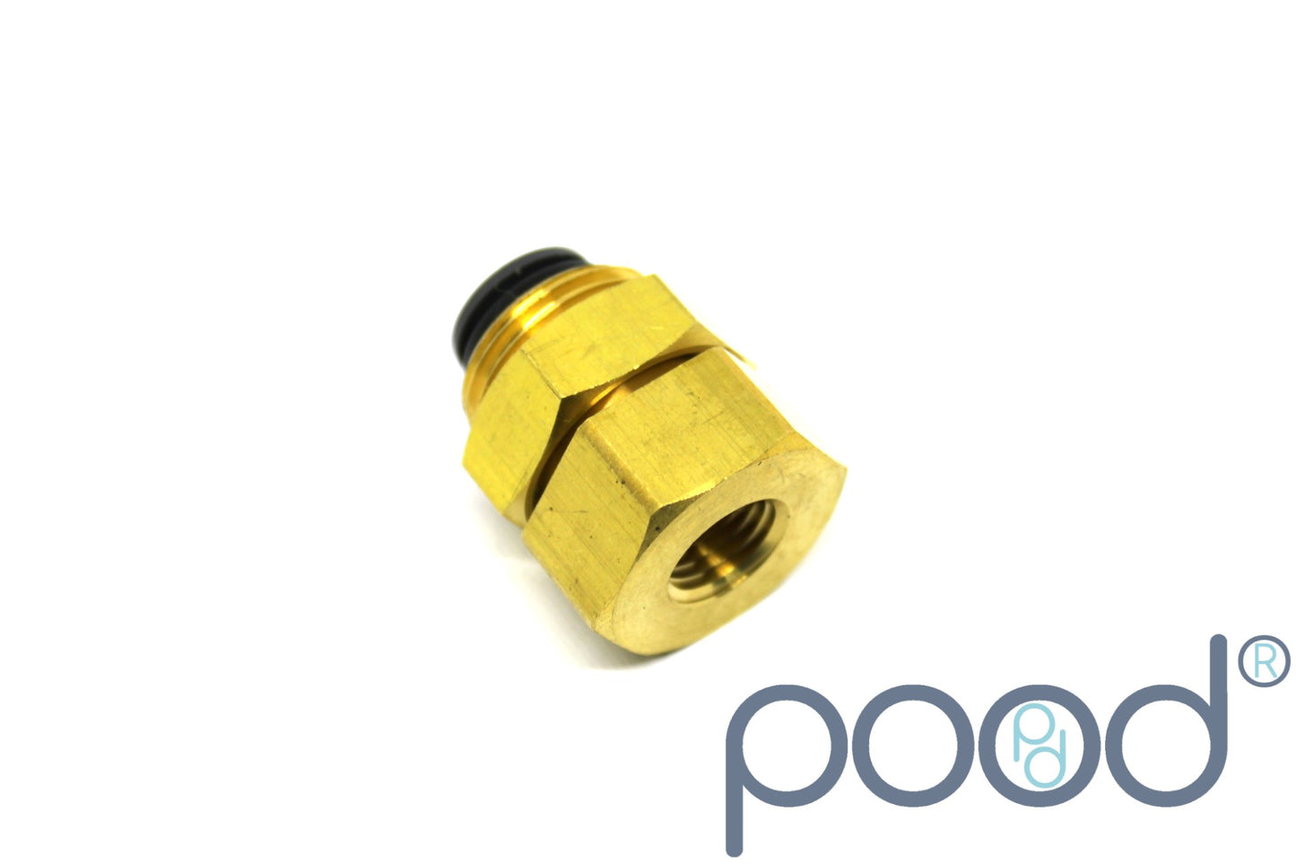 AirLift 21023 - Gjennomføring NPT1/4" Hun - 1/4" Push-In