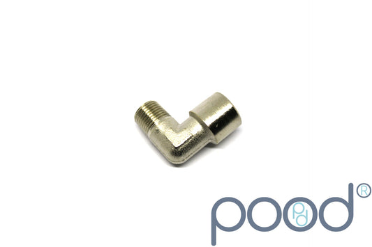 90° G1/4" Hun - G1/4" Han