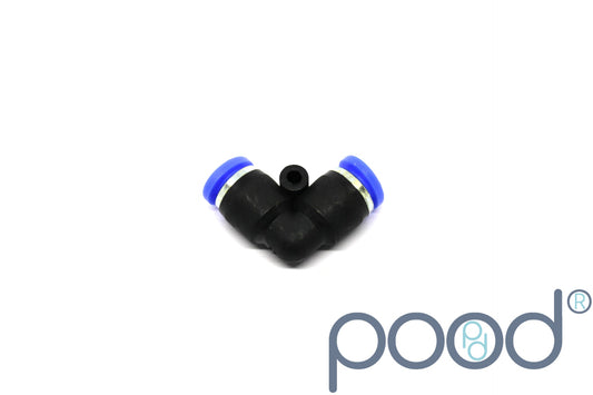 90° 6mm Push-In - 6mm Push-In