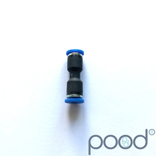 Skjøtestykke 3/8" Push-in - 3/8" Push-in