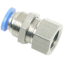 Gjennomføring NPT 1/4" Hun til 10mm Push-In