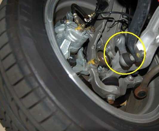 AUDI A3 8L - GOLF 4 - Kuleledd-kit med camber/caster justering