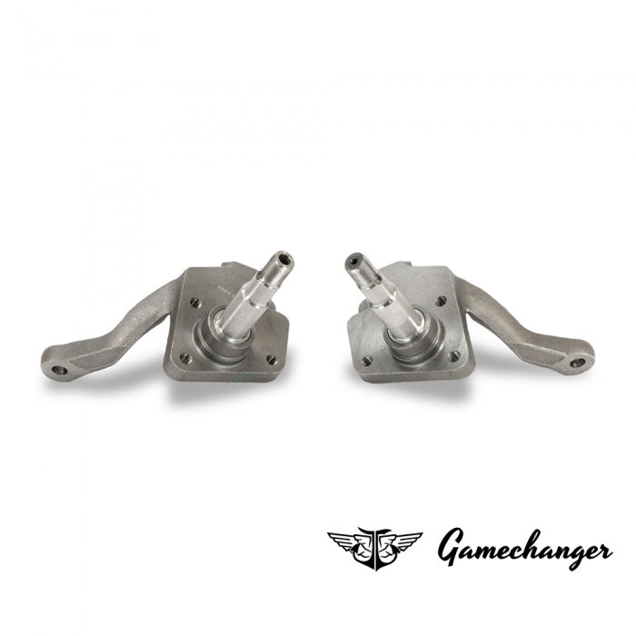 Gamechanger - Lowering steering knuckle (pair) - VW Beetle - ball joint - drum brake