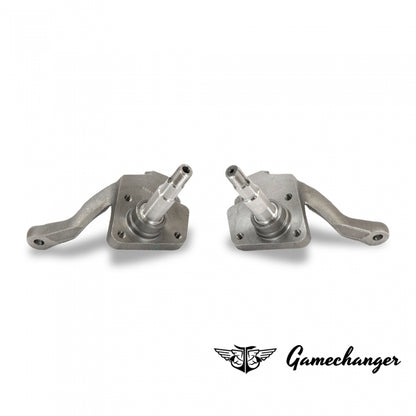 Gamechanger - Lowering steering knuckle (pair) - VW Beetle - ball joint - drum brake