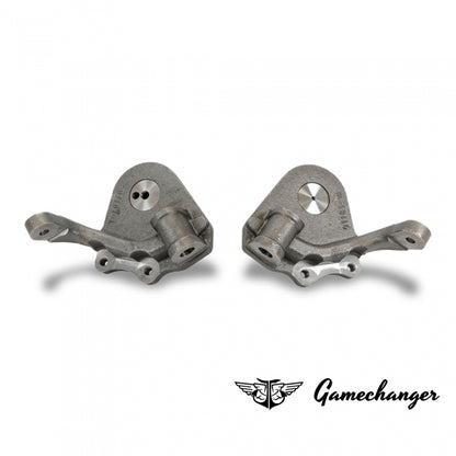Gamechanger - Lowering steering knuckle (pair) - VW Beetle - ball joint - disc brake