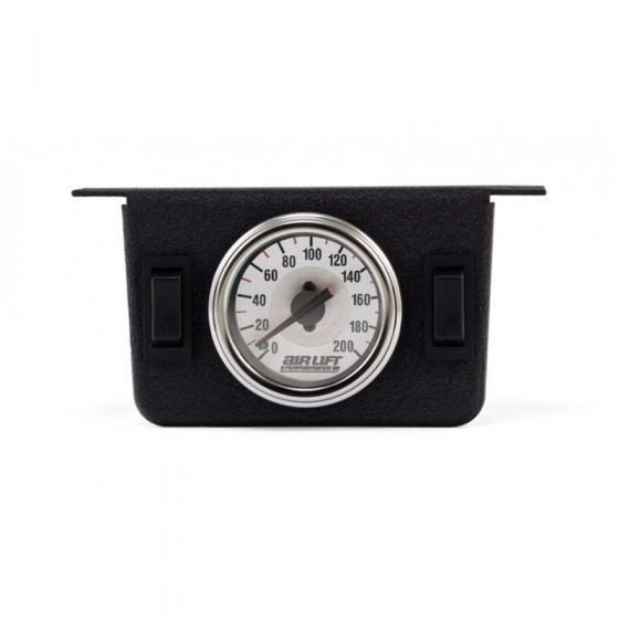 AirLift 26157 - Bryterpanel M/Elektriske brytere og Manometer