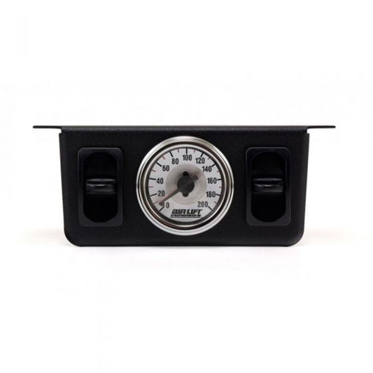 AirLift 26229 - Bryterpanel M/Pneumatiske brytere og Manometer