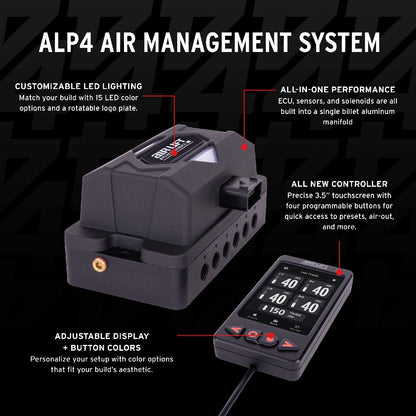 AirLift Chrome Pack - Sensorstyrt ALP4