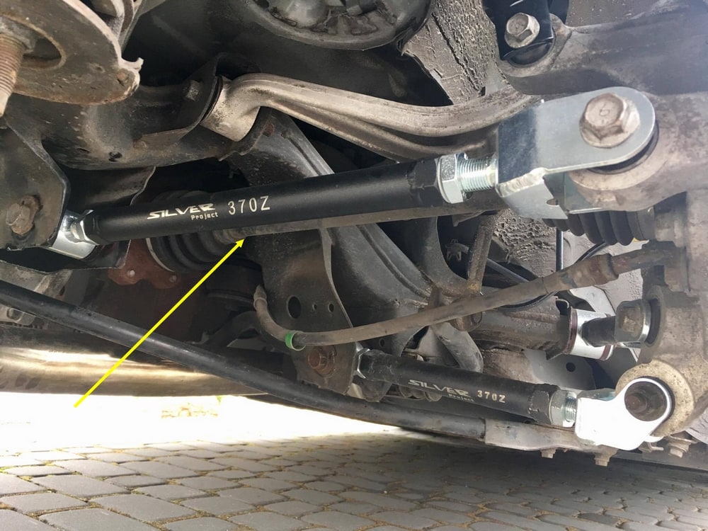 Silverproject - Kontrollarm toe bak - Nissan 370Z/G37 (bucket delete)