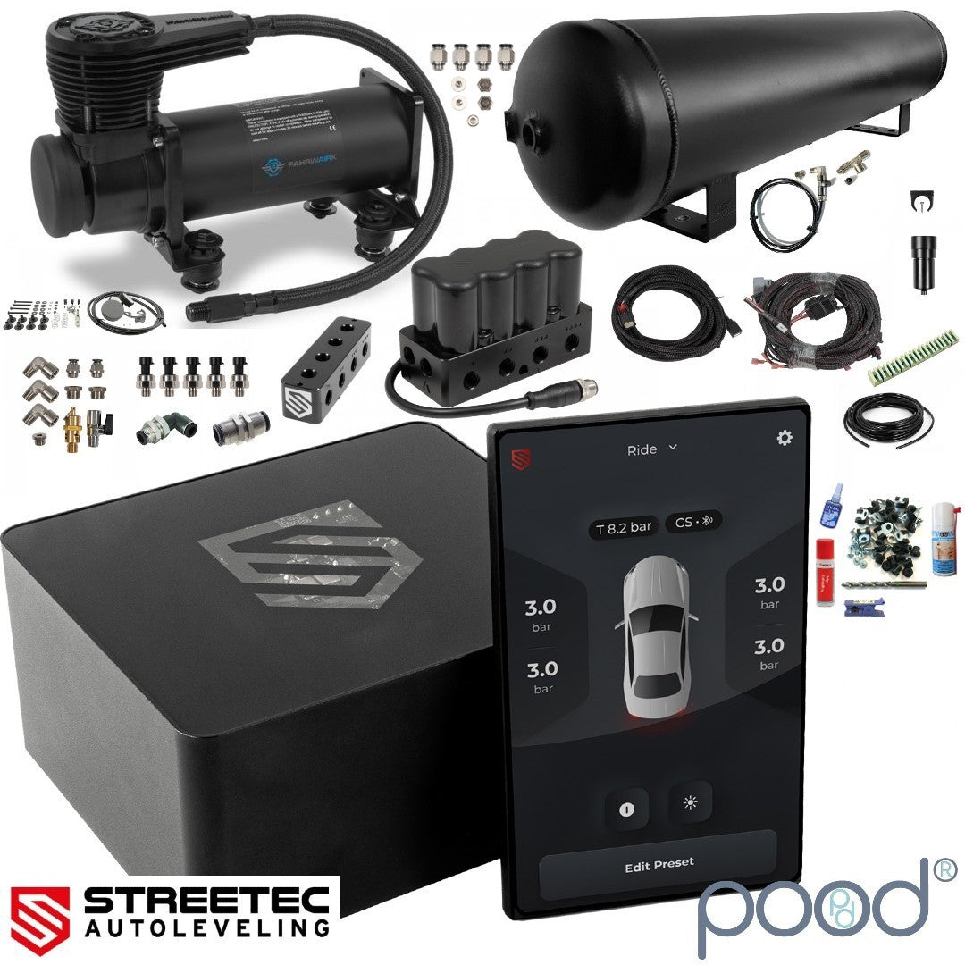 Streetec Autoleveling - "pood" pro | Black Pack (Trykk)