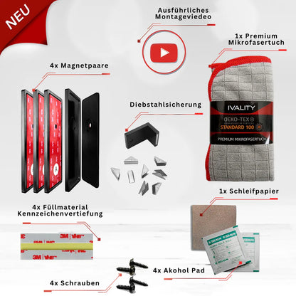 IVALITY - 2 Stk. Alu set - På utsiden av fangeren -