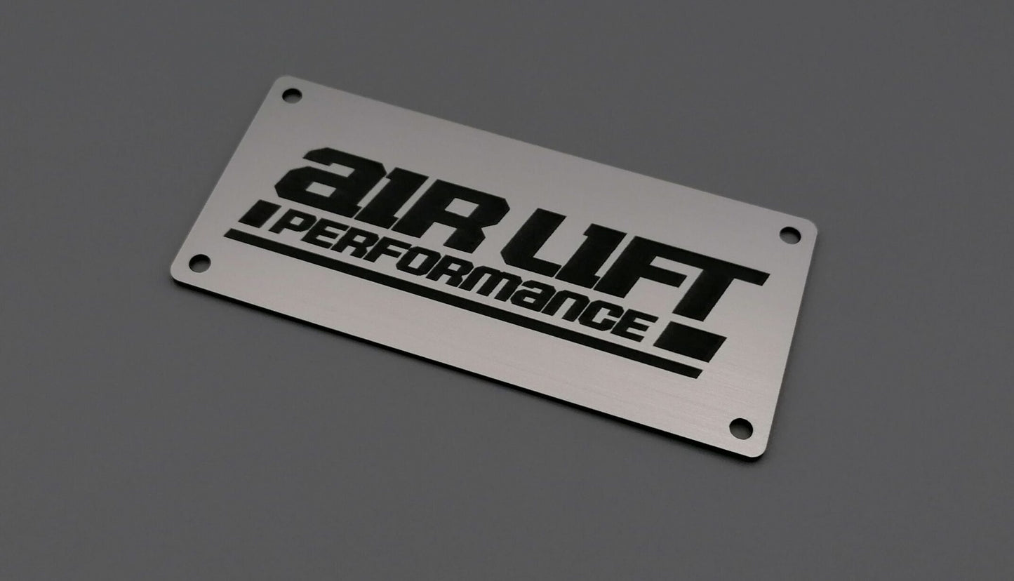 Air Lift Manifold Deksel - Børstet Sølv