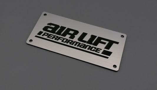 Air Lift Manifold Deksel - Børstet Sølv