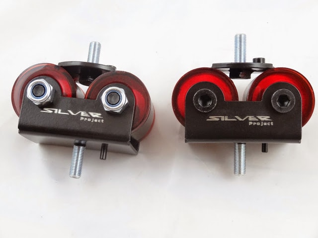 Silverproject - Motorfeste i polyuretan - 240SX S13/S14