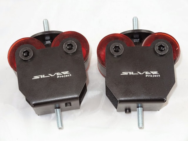 Silverproject - Motorfeste i polyuretan - Audi S4/RS4 B6/B7
