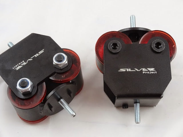 Silverproject - Motorfeste i polyuretan - Audi S4/RS4 B6/B7