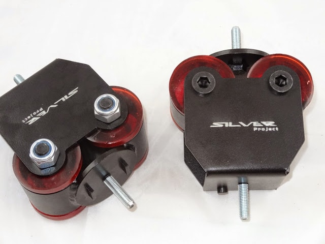 Silverproject - Motorfeste i polyuretan - Audi S4/RS4 B6/B7