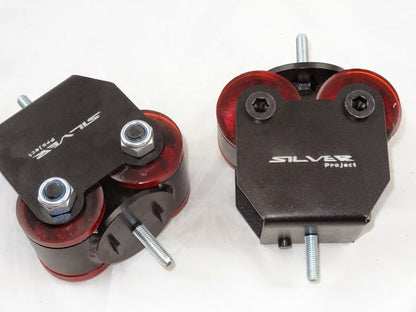 Silverproject - Motorfeste i polyuretan - Audi S4/RS4 B6/B7