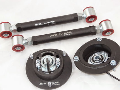 Silverproject - Camber-sett foran og bak - Mercedes W124