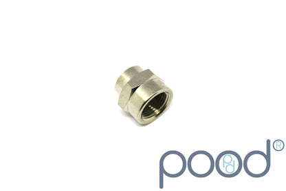 Overgang G1/4" Hun - G3/8" Hun
