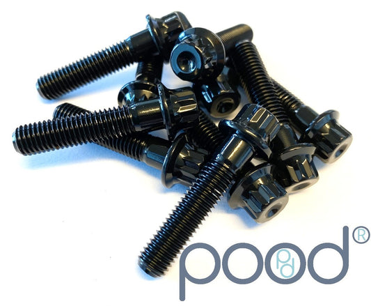 M7x24mm Black (Steel)