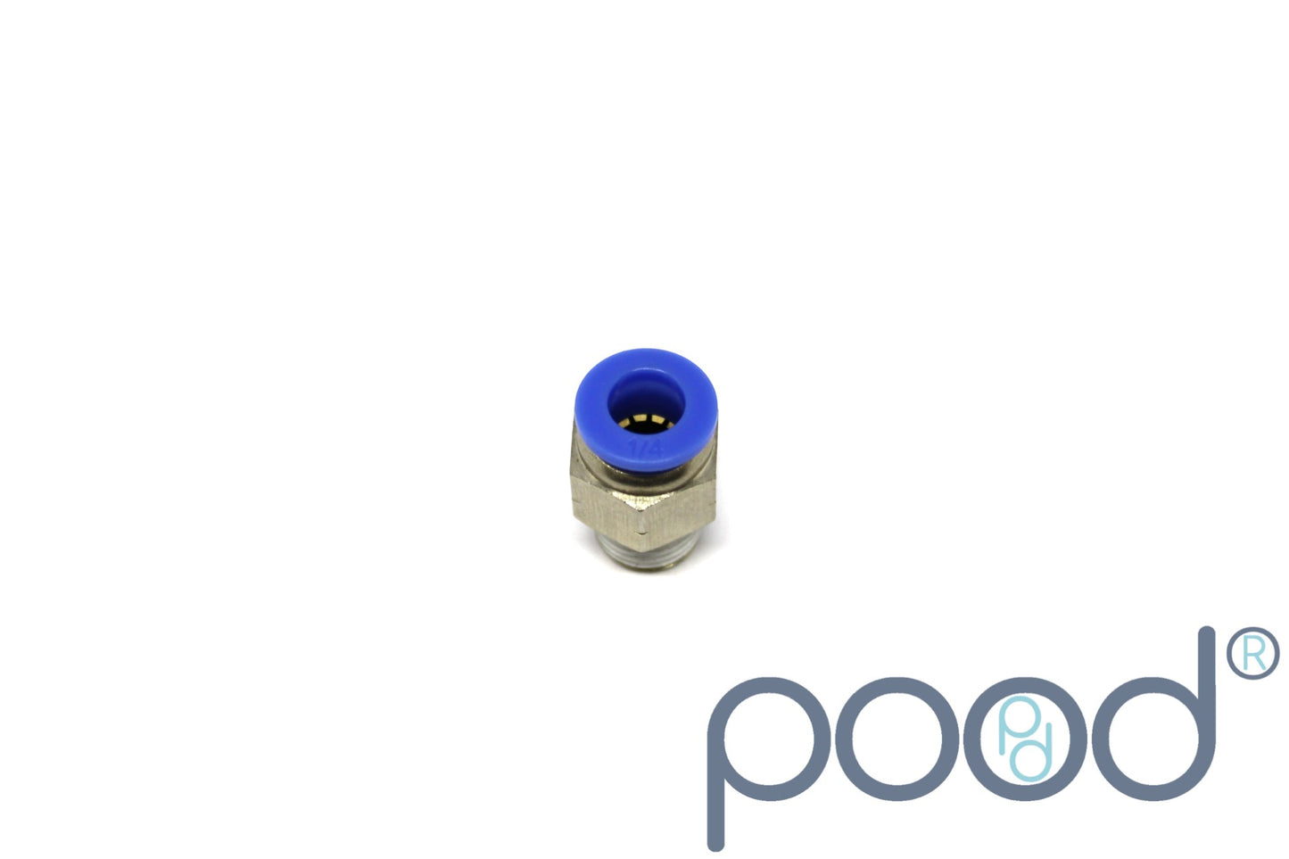Plugg NPT1/8" Han - 1/4" Push-In