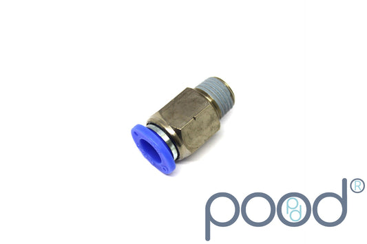 Plugg NPT1/4" Han - 3/8" Push-In