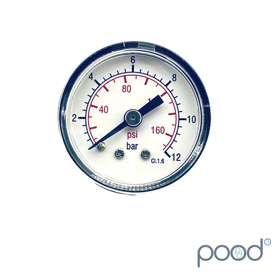 Manometer 0-12 BAR 40MM G 1/8"