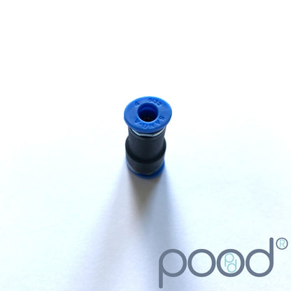 Skjøtestykke 4mm Push-in - 6mm Push-in