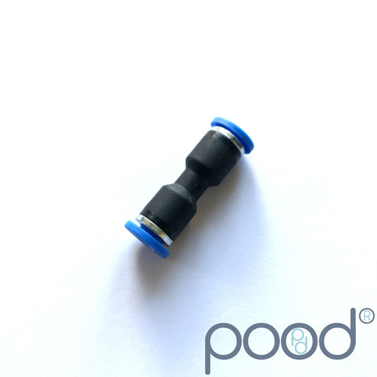 Skjøtestykke 6mm Push-in