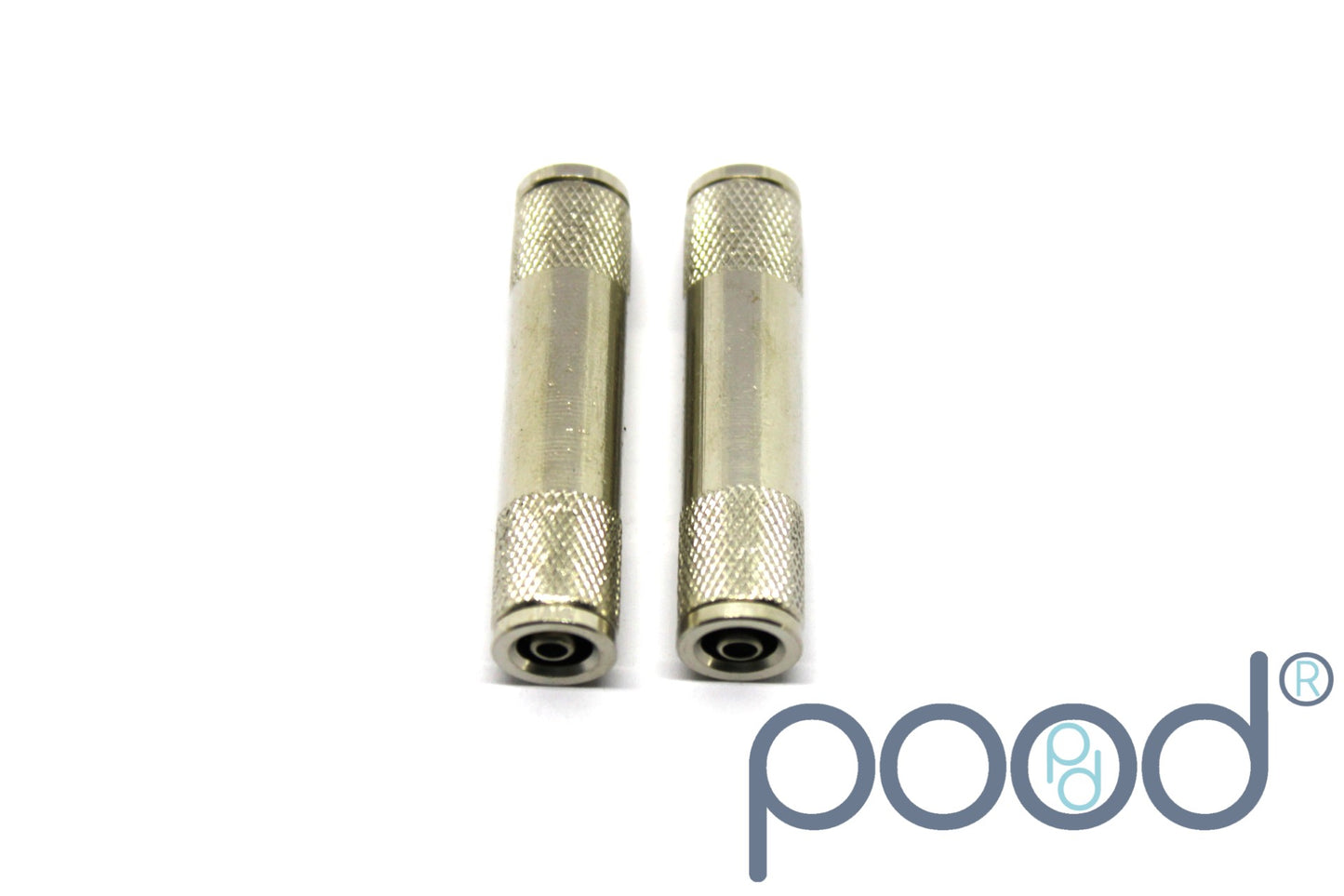 Skjøtestykke 1/4" Push-in - 1/4" Push-in (stål)