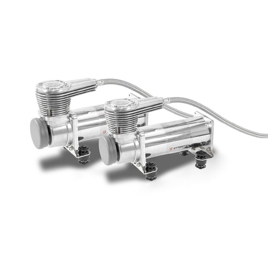 STREETEC comp1 EVO Kompressor Chrome Twin