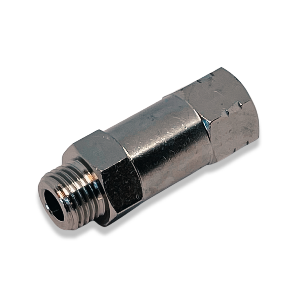 Tilbakeslagsventil/Enveisventil 3/8" Han/Hun