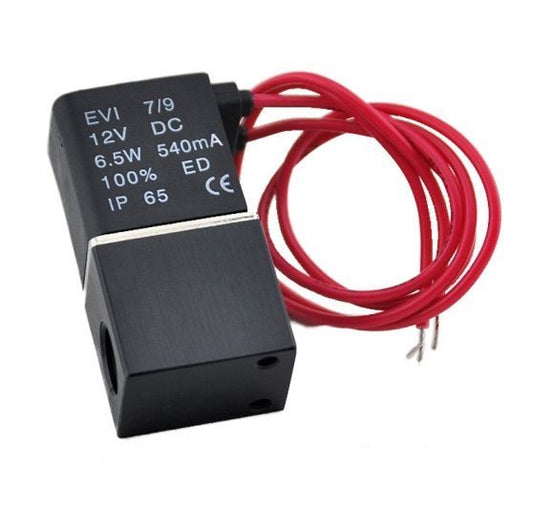 Ventil G1/4" i aluminium 12V