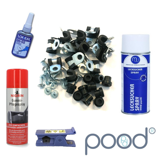 Monteringspakke for luftstyringer 3/8" (Stor)