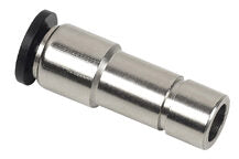 Overgang 1/4" Push-in - 1/2" Plug-in