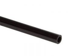 Polyuretan luftslange 6mm Sort 1m